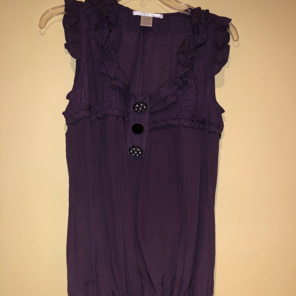 Charlotte Russe purple top